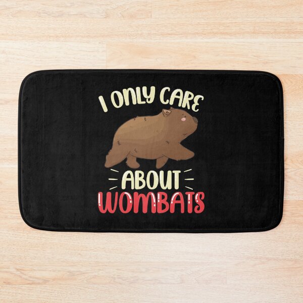 Item preview, Only likes wombat Australia marsupial designed and sold by madgrfx.