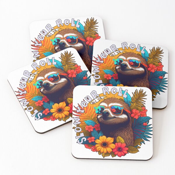 Item preview, Sloth and Sunglasses Aloha Vibes in Hawaii designed and sold by Orloff.