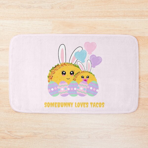 Item preview, Somebunny loves tacos - Cute Baby girl and Mom Easter tacos designed and sold by CuddlyPeas.