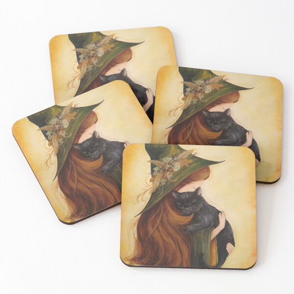 Item preview, Witchy Cat designed and sold by MamaHouseStudio.