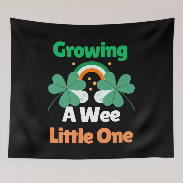 Item preview, Growing a wee little one| Great Pregnancy St Patrick Day Funny  designed and sold by House-Of-Pinto.
