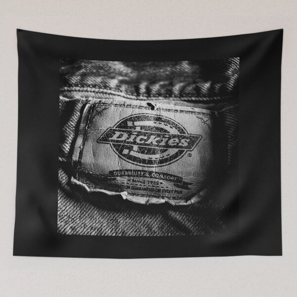 Item preview, Blue Jeans Logo Tag Close-up Detail BW designed and sold by YoPedro.