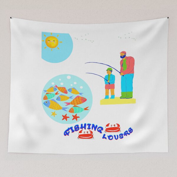Item preview, Fishing Lovers designed and sold by Delnet ⭐⭐⭐⭐⭐.