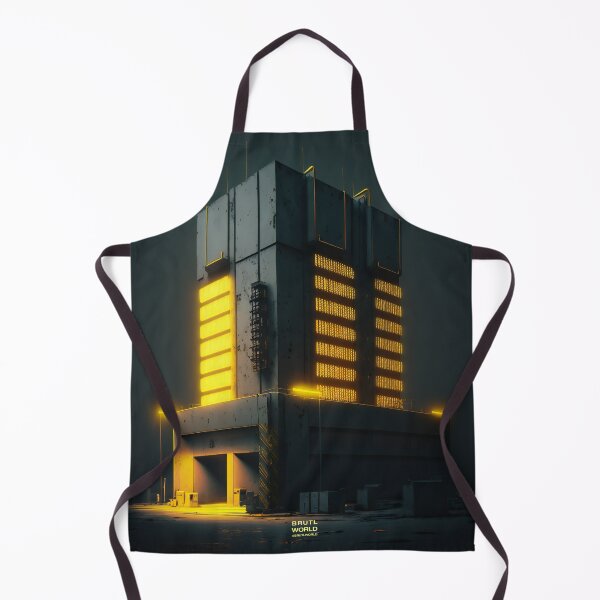 Item preview, Glowing Monolith: The Bold Brutalist Structure That Shines at Night. designed and sold by BrutalistWorld.