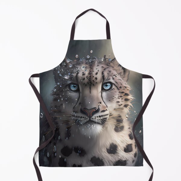 Item preview, White leopard in the rain designed and sold by SMILE88.