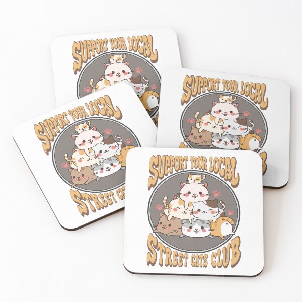 Item preview, Street cats club designed and sold by Lolly's Lane Shoppe.