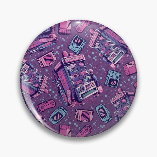 Item preview, Retro Gaming Machine Pattern  designed and sold by Ilustrata®.