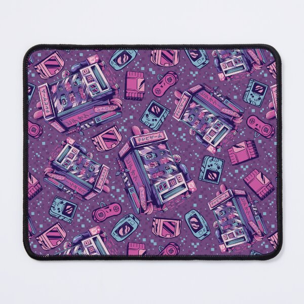 Item preview, Retro Gaming Machine Pattern designed and sold by Ilustrata®.