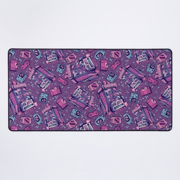 Item preview, Retro Gaming Machine Pattern  designed and sold by Ilustrata®.