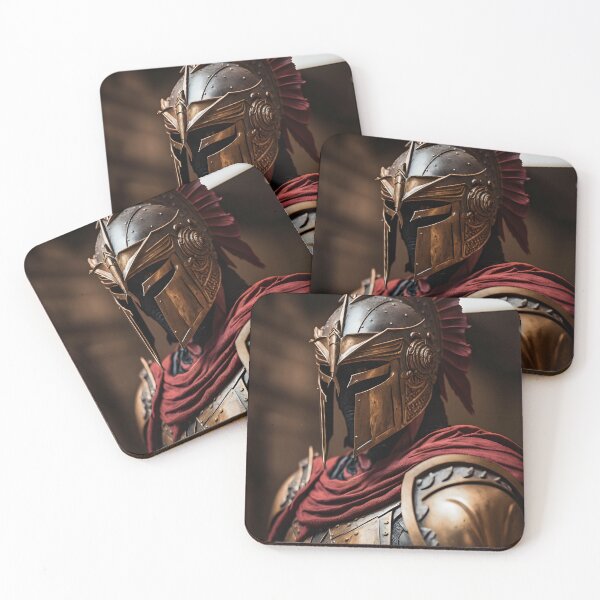 Item preview, spartan soldier realistic illustration designed and sold by R.L cases and stickers.