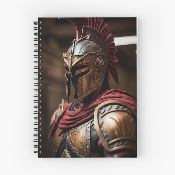 Item preview, spartan soldier realistic illustration designed and sold by R.L cases and stickers.