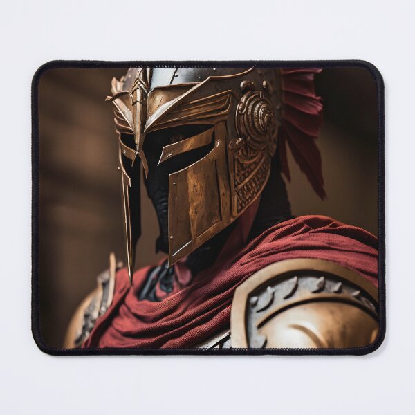 Item preview, spartan soldier realistic illustration designed and sold by R.L cases and stickers.