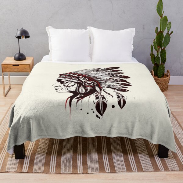 Item preview, Native American Tattoo Feather designed and sold by TourDePassion.