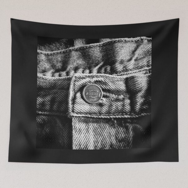 Item preview, Blue Jeans Button Macro Detail BW designed and sold by YoPedro.