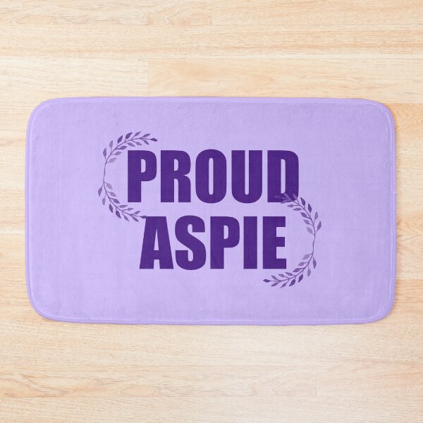 Item preview, Proud Aspie Pretty Purple Asperger Syndrome designed and sold by Epic Love Designs.