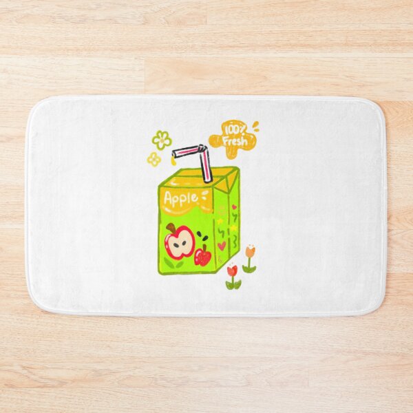 Item preview, Green Apple JUICE BOX tulips sticker designed and sold by Akali999.