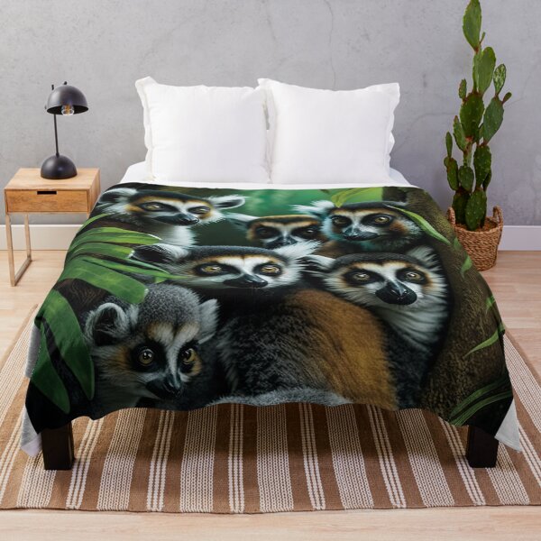Item preview, funny group of lemurs designed and sold by artyficial-.