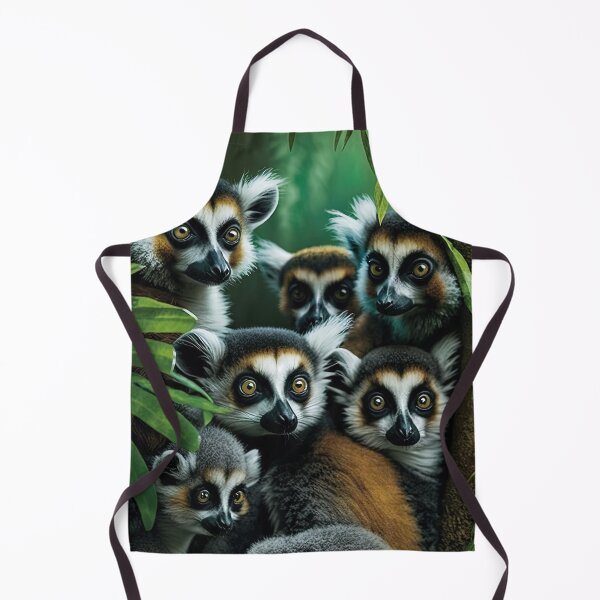 Item preview, funny group of lemurs designed and sold by artyficial-.
