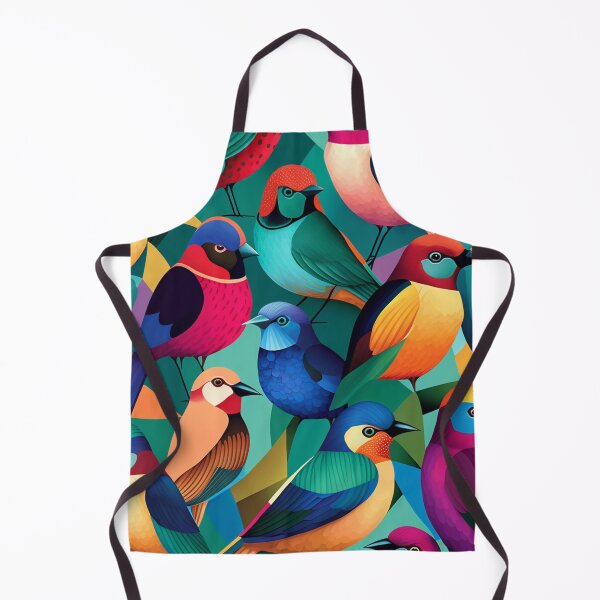 Item preview, Everybirdy colorful birds pattern designed and sold by kruuger.