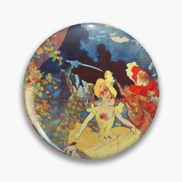Item preview, 1900 Vintage Poster - Musee Grevin - Fete d'Artistes, Jules Chéret designed and sold by Gin  Neko.
