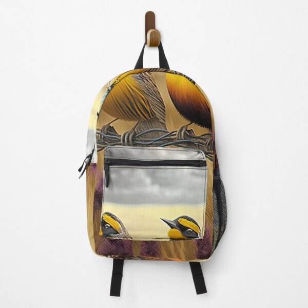Item preview, meadowlarks birds in a field designed and sold by artyficial-.