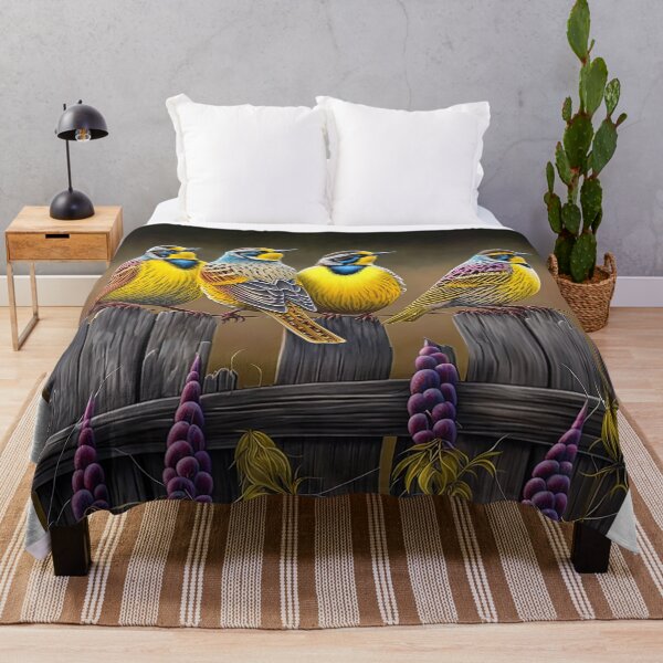 Item preview, birds on a fence designed and sold by artyficial-.