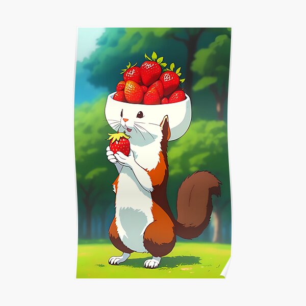 Cute Squirrel and Smoothie Shirt Design Graphic by Eluvity Design ·  Creative Fabrica