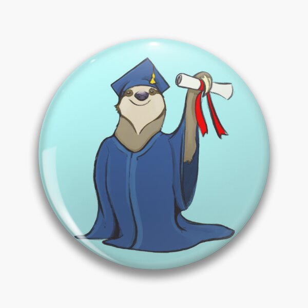Item preview, Sloth Graduation Time designed and sold by Casey Wilkinson.