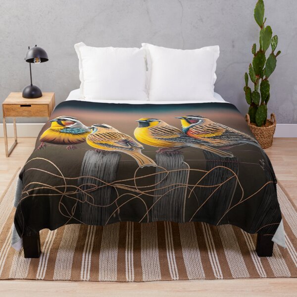 Item preview, colorful birds watching designed and sold by artyficial-.