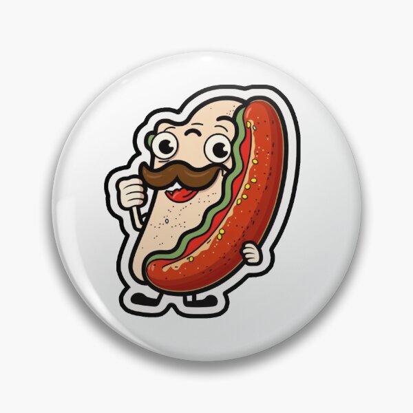 Item preview, Sausage with mustache designed and sold by GeekLabz.