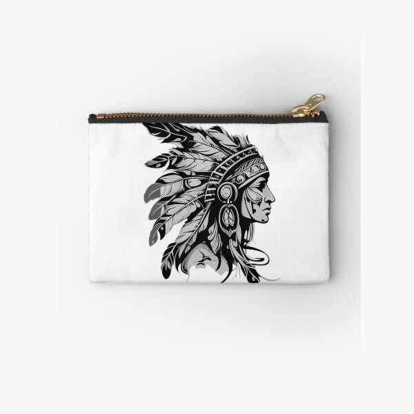 Item preview, Native American Tattoo Forearm BW designed and sold by TourDePassion.