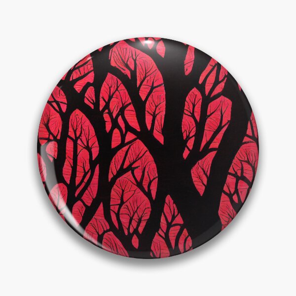 Item preview, Dark Red Woods Pattern designed and sold by KookyKaboodle.