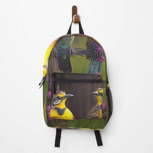 Item preview, yellow meadowlarks in a prairie designed and sold by artyficial-.