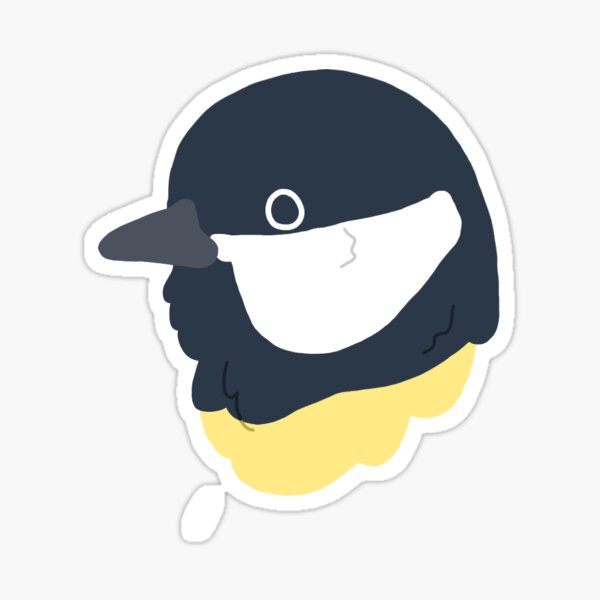 Artikel-Vorschau von CBS Sticker - Great Tit, designt und verkauft von ClumsyPillbug.