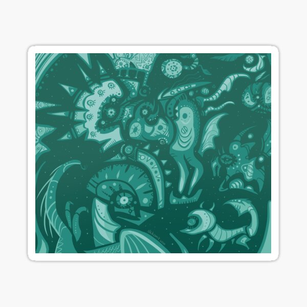 Sky Creatures' Dance Sticker