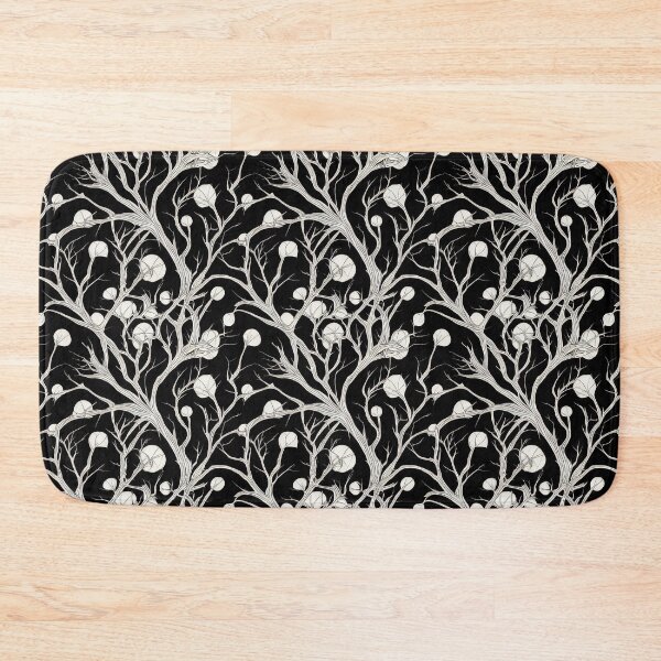 Item preview, Black and White Forest Pattern designed and sold by KookyKaboodle.