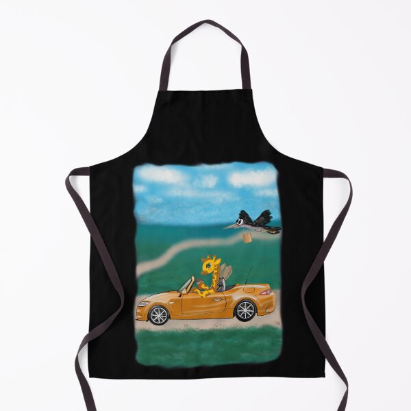 Item preview, Giraffe Ben is in a hurry to meet adventures. His friend Marabou is with him designed and sold by Maria Monid.