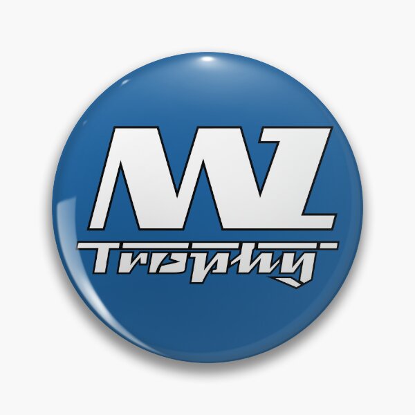 Item preview, MZ Trophy logo (white) designed and sold by VEB Ostladen.