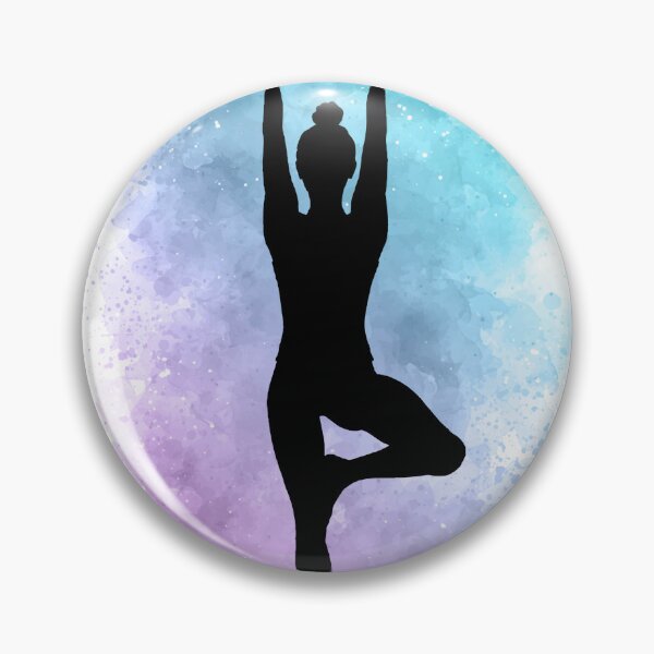 Item preview, yoga standing pose  designed and sold by TheGrandShopart.
