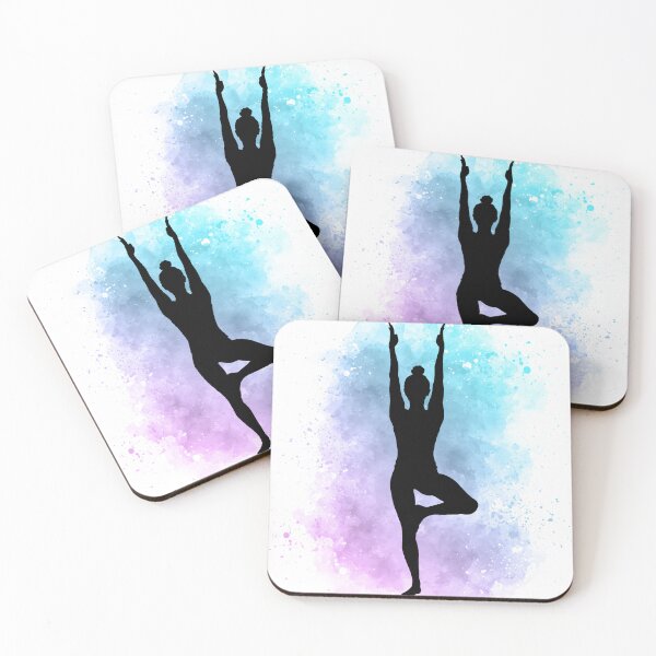 Item preview, yoga standing pose  designed and sold by TheGrandShopart.