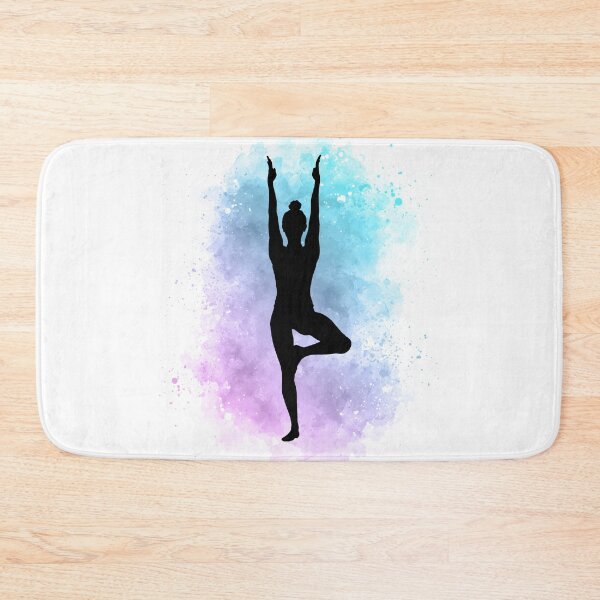 Item preview, yoga standing pose  designed and sold by TheGrandShopart.