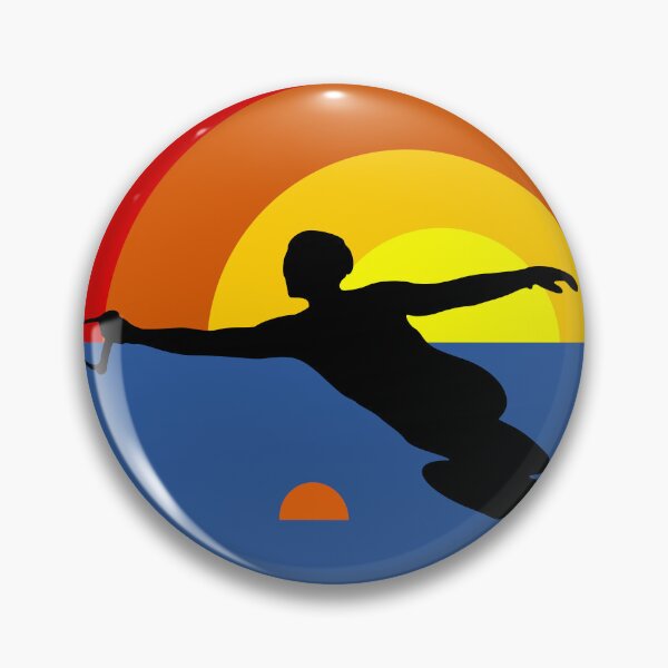 Item preview, Water Ski Slalom Skier designed and sold by HatzicTshirts.
