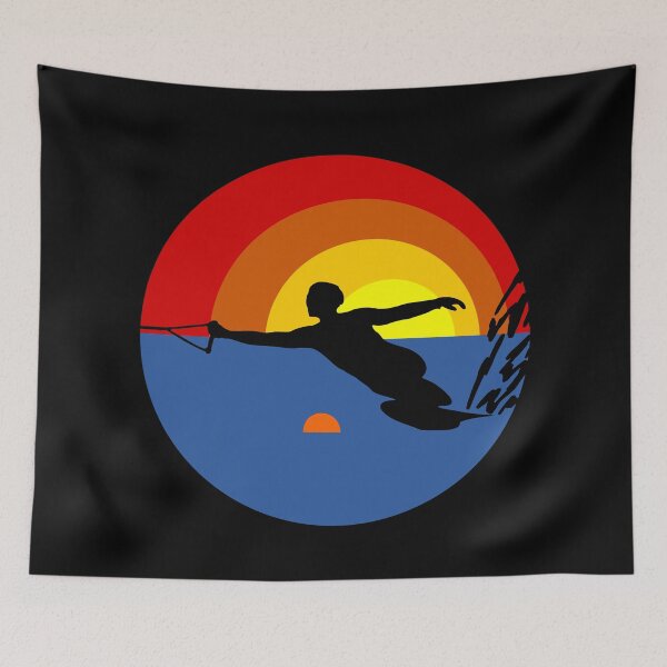 Item preview, Water Ski Slalom Skier designed and sold by HatzicTshirts.