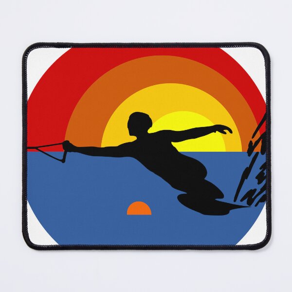 Item preview, Water Ski Slalom Skier designed and sold by HatzicTshirts.