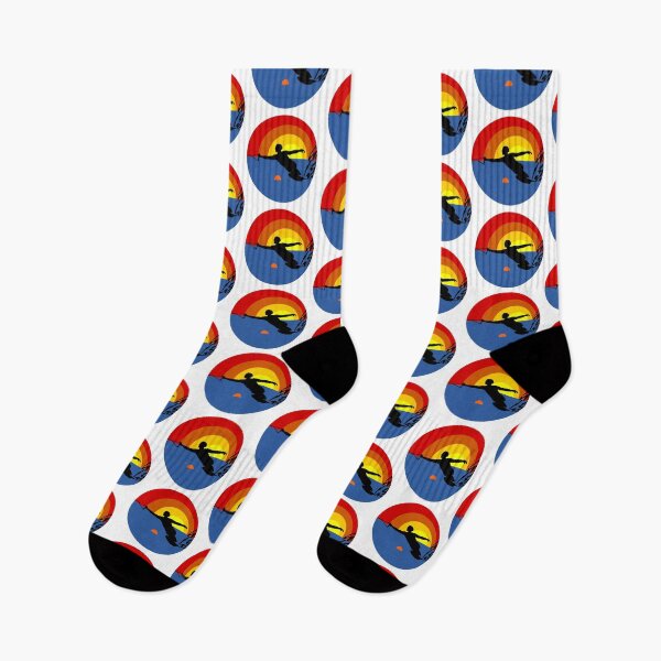 Item preview, Water Ski Slalom Skier designed and sold by HatzicTshirts.