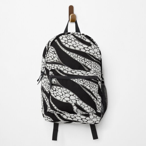 Item preview, Black and White Cellular Pattern designed and sold by KookyKaboodle.