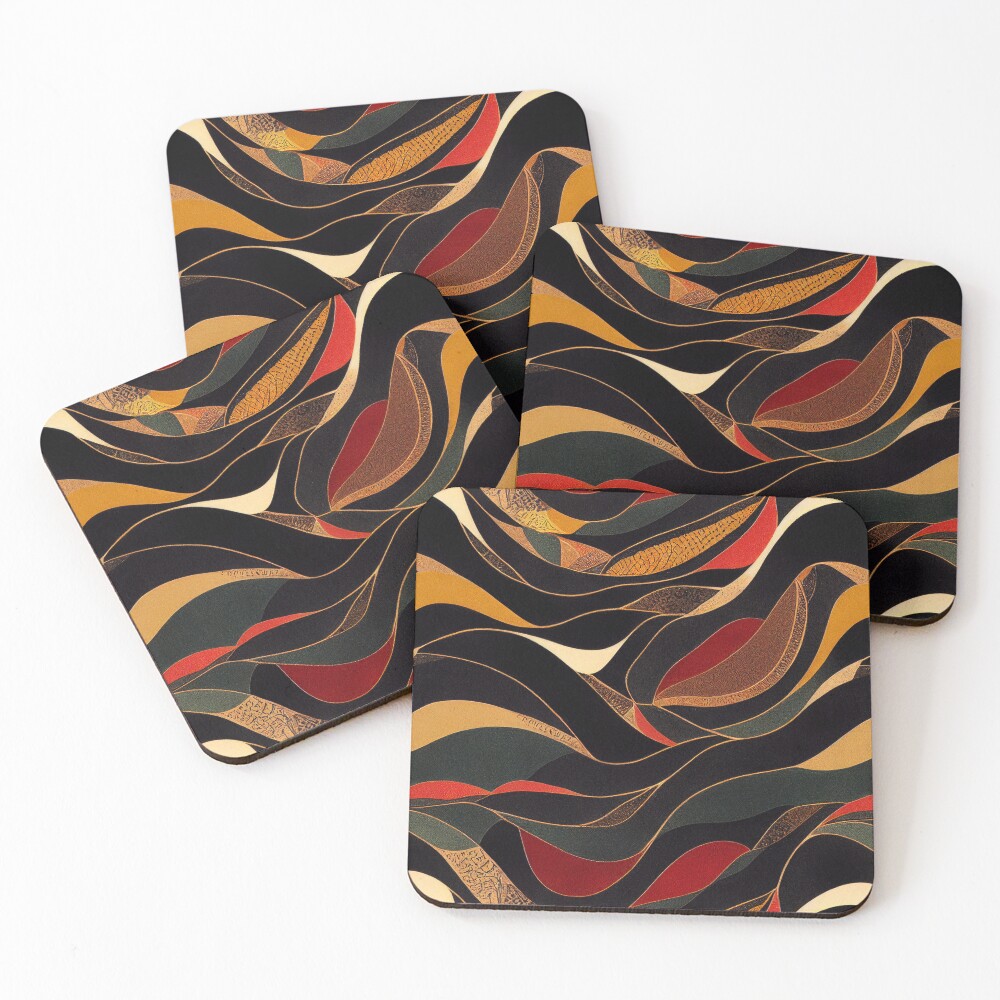 Item preview, Coasters (Set of 4) designed and sold by KookyKaboodle.