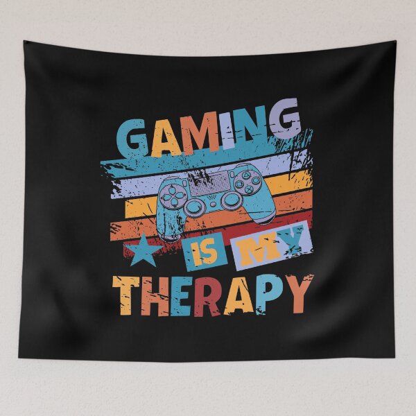 Item preview, Gaming is my therapy designed and sold by OpenmindARTWORK.