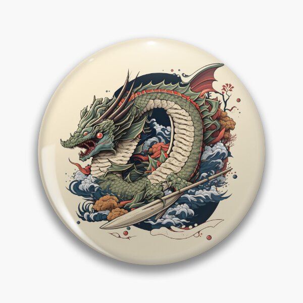 Item preview, Evil Dragon Retro Japanese Anime Lover designed and sold by SecretDicer.