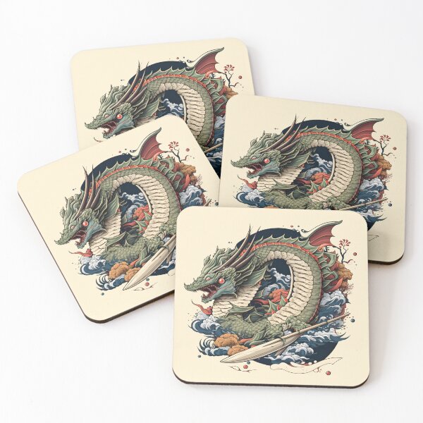 Item preview, Evil Dragon Retro Japanese Anime Lover designed and sold by SecretDicer.